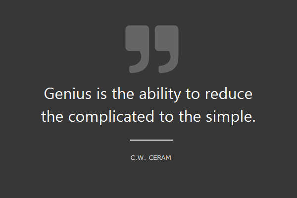 simplicity ux quotes