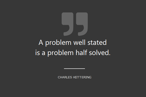 clarify problem ux quotes