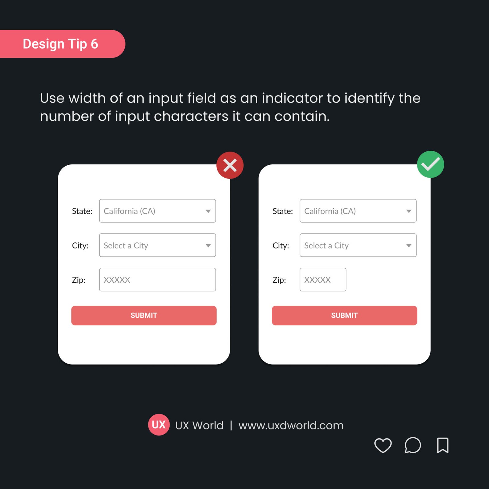 Design Tip 6 - Adjust input control width