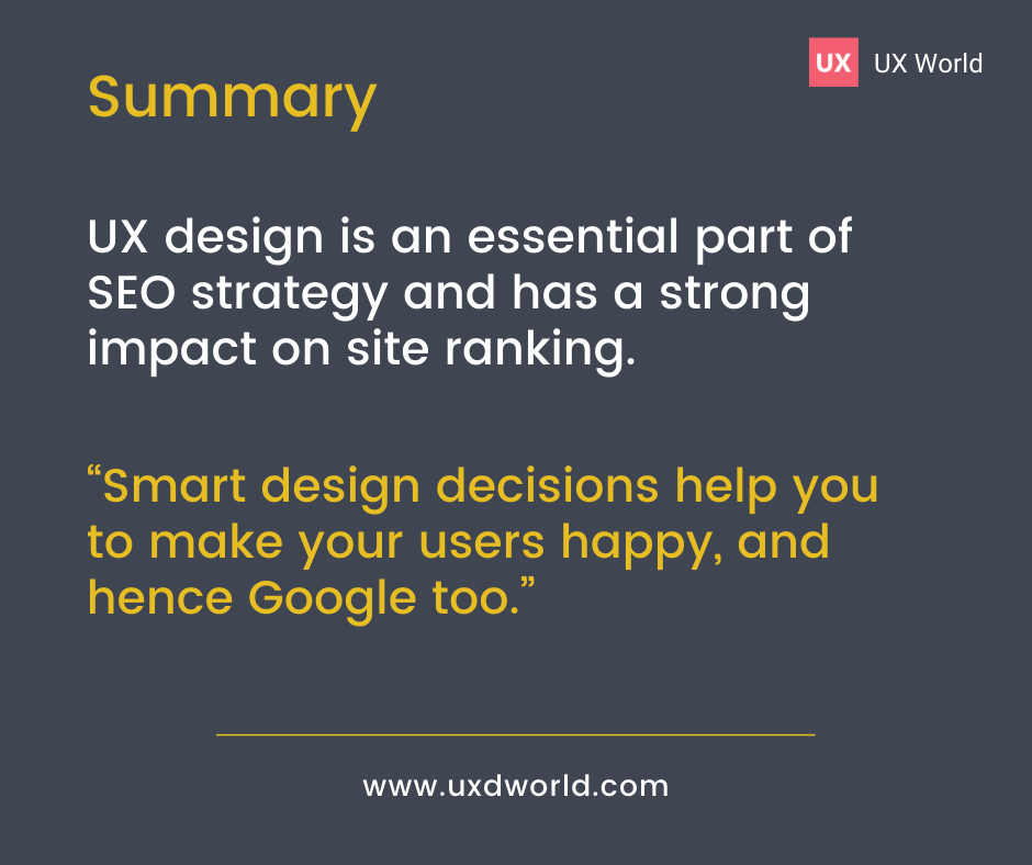 UX and SEO 9