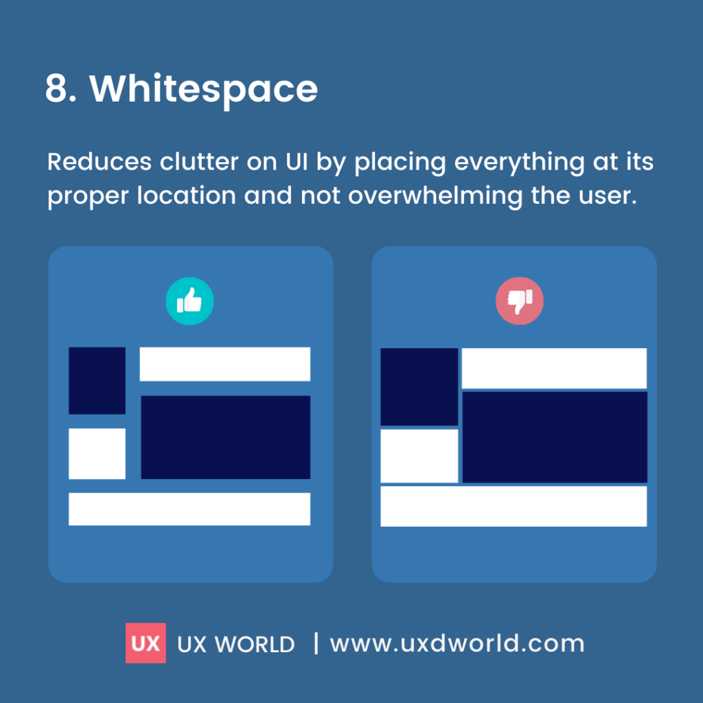 8 Key Principles of Design: Whitespace