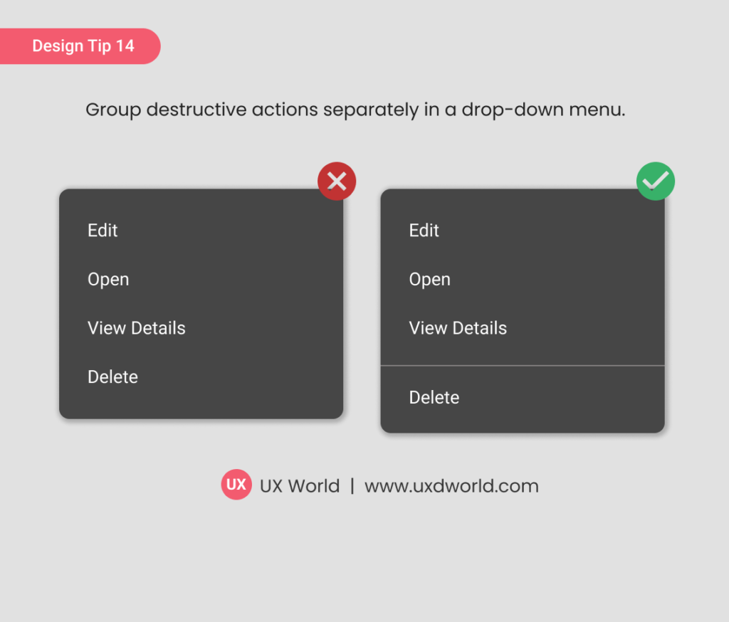 Design Tip 14_destructive action