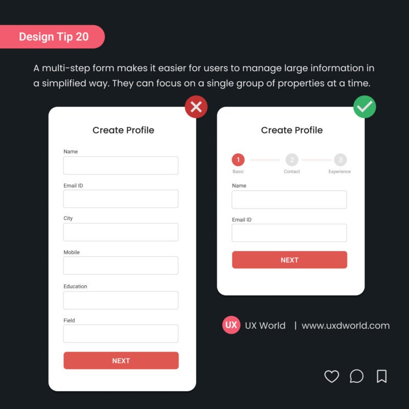 Design Tip 20_multi step form UX