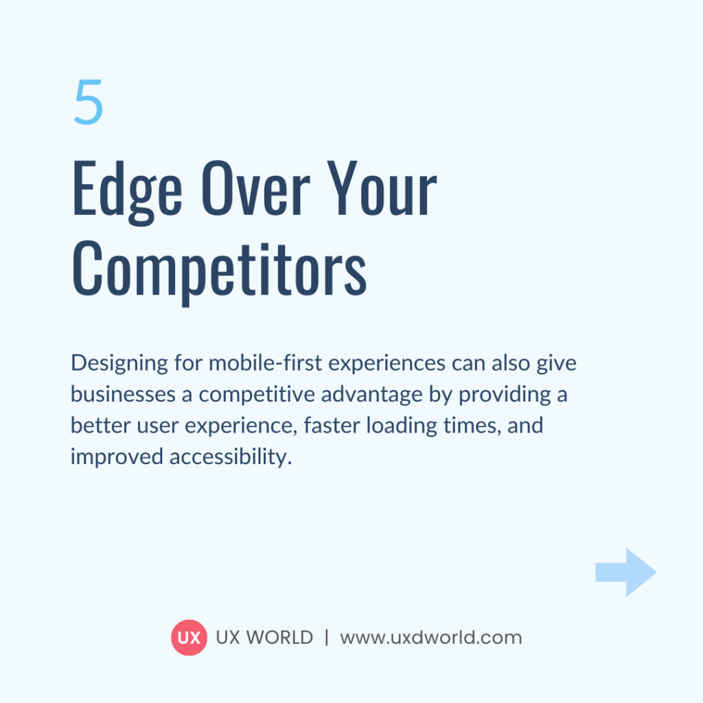 Benefits of Mobile First Approach - Edge Over Your Competitors