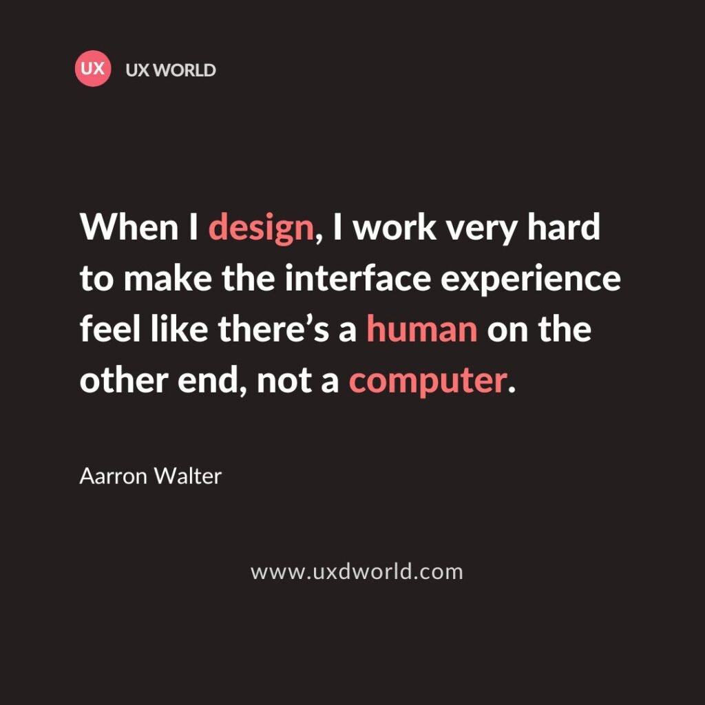 Make your products usable for humans - UX Quotes