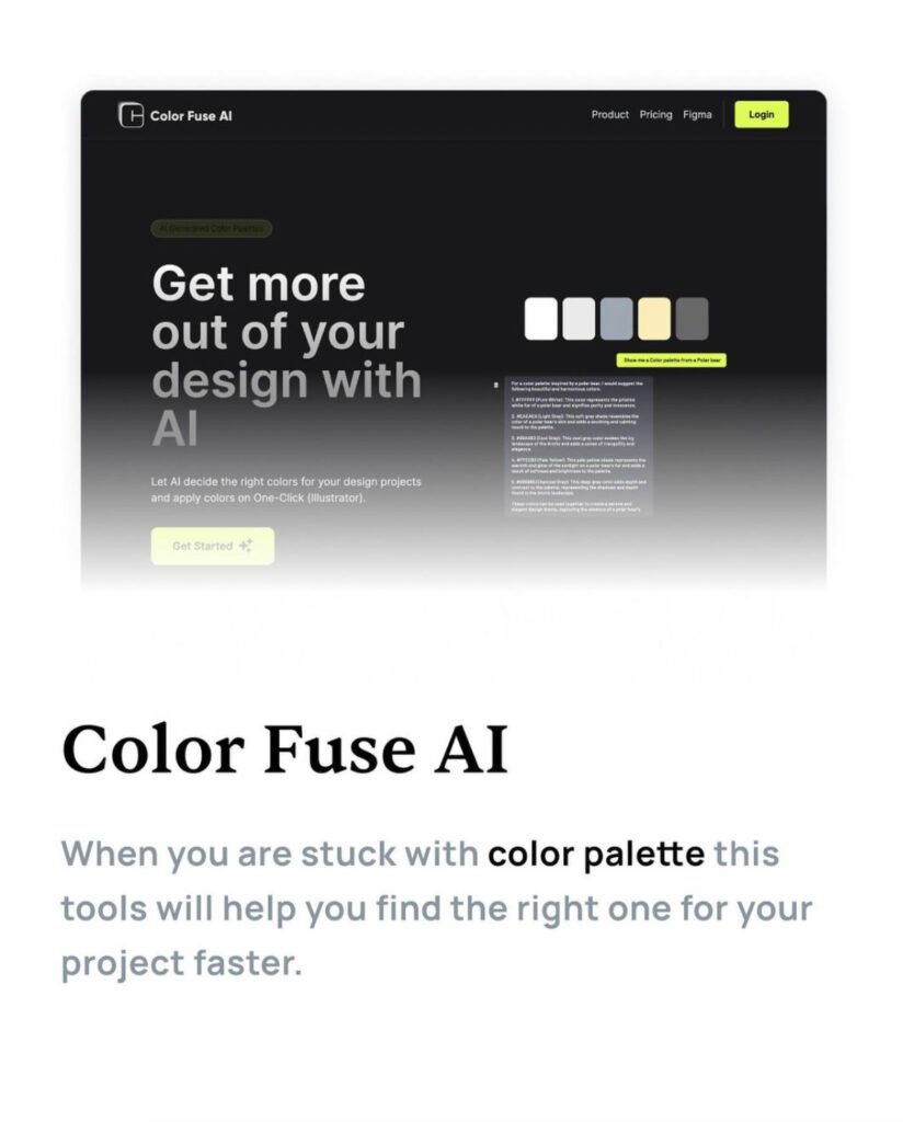 Color Fuse AI - AI Tools for Designers
