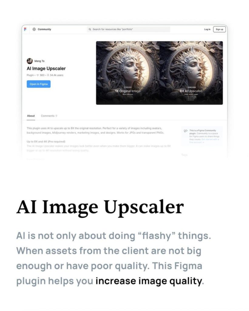 AI Image Upscalar - AI Tools for Designers
