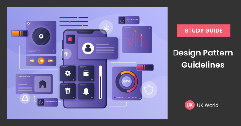 UX Design Pattern Guidelines - Study Guide