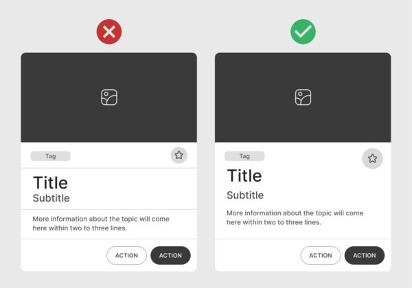 Best Practices for Designing UI Cards - UX Design World