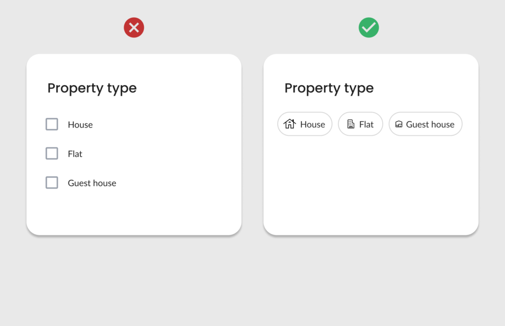 Form design - Use mobile native controls 2