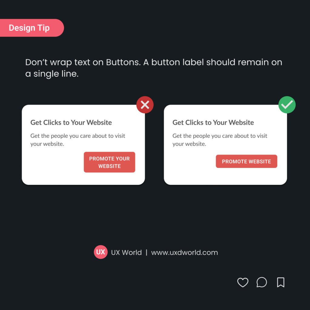 Dont wrap text on buttons