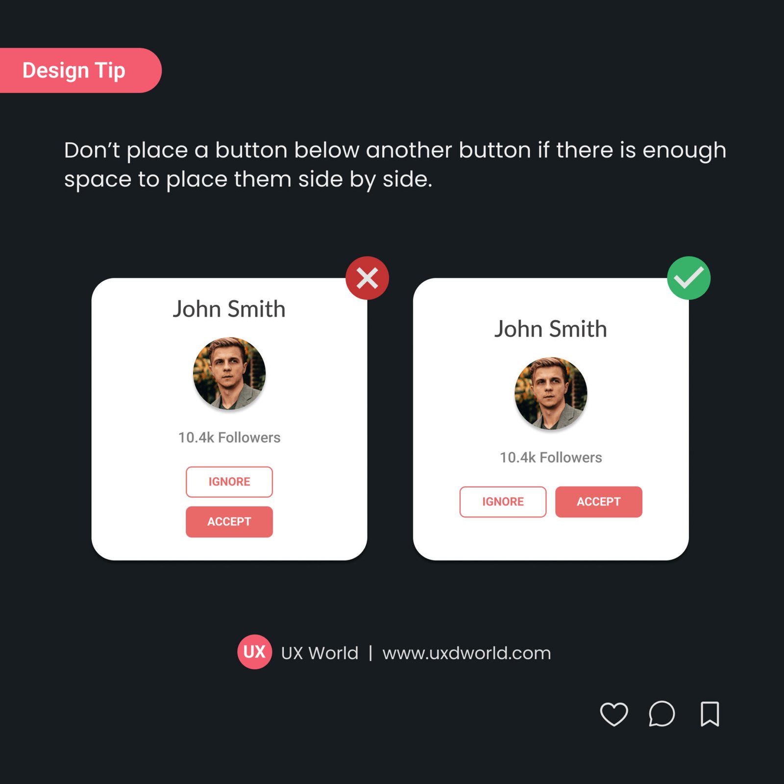 Place Buttons Side by Side