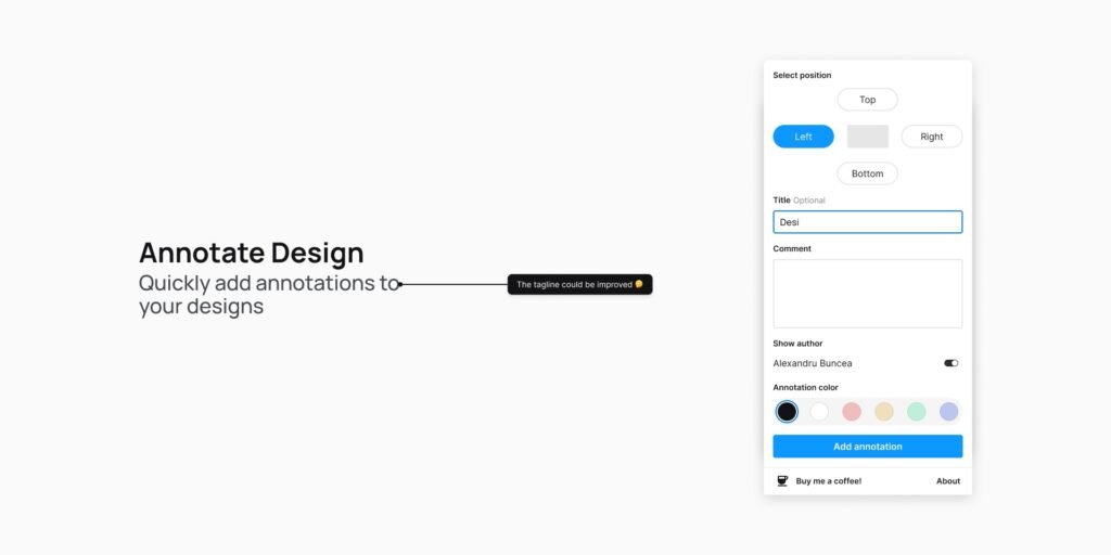 annotate design plugin